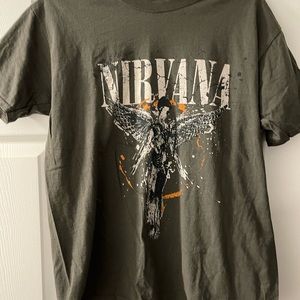 nirvana graphic tee. medium